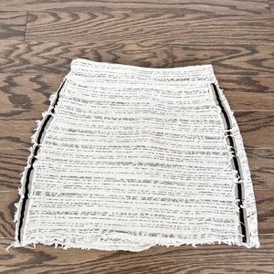 ZARA Tweed Skirt Knit Skirt Knitted Skirt XS